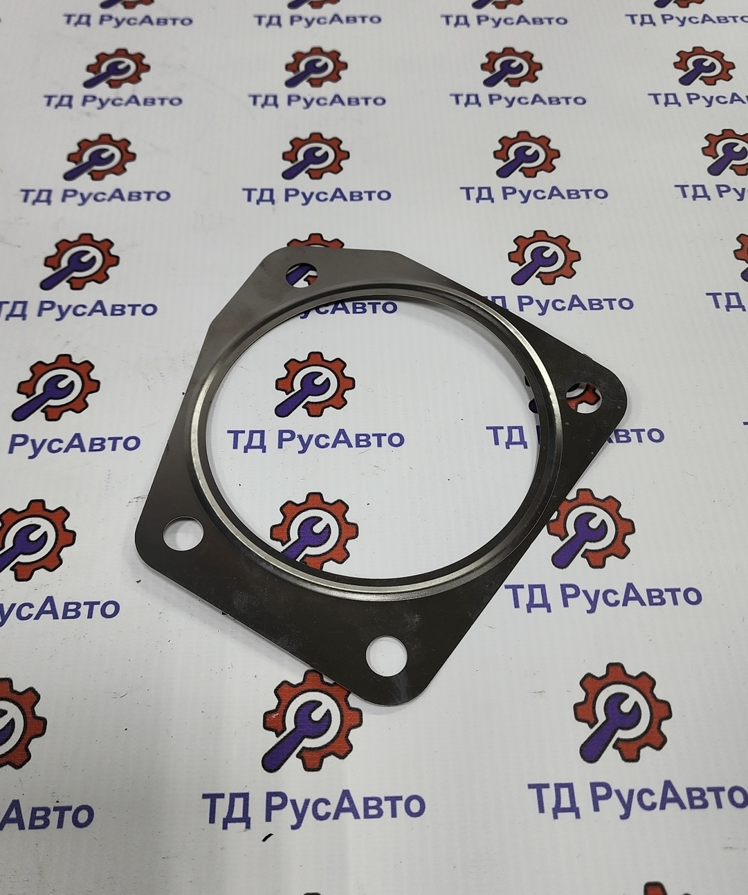 Прокладка МАЗ патрубка выпускного ЯМЗ-650,651 (4 отв.) 650-1203165/5010367421 (ОАО ЯМЗ)